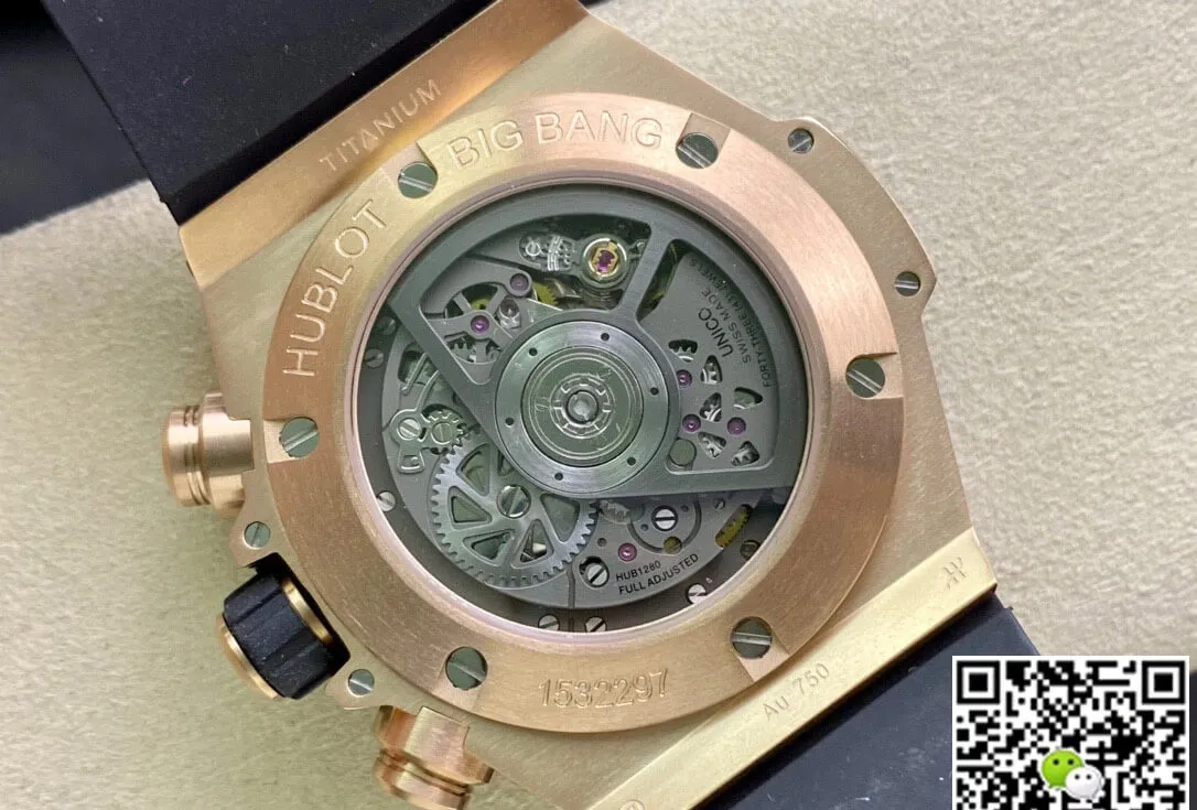 Hublot Big Bang 421.0X.1180.RX ZF Factory 1:1 Best Edition Replica Watch Black Strap